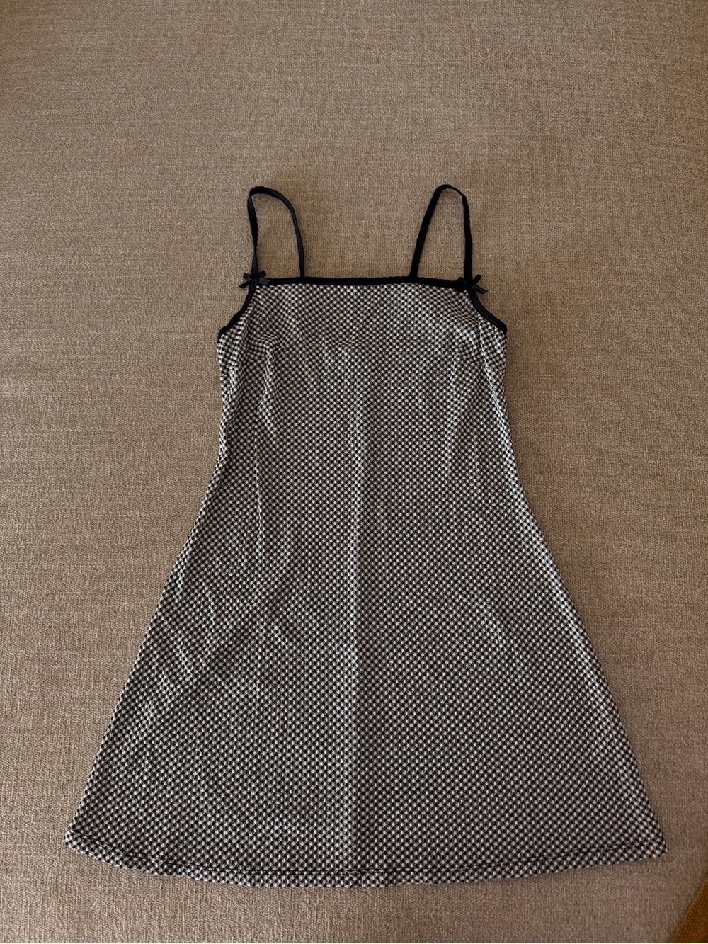 wild fable Black & White Check Slip Dress